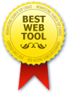 Best Web Tool
Award