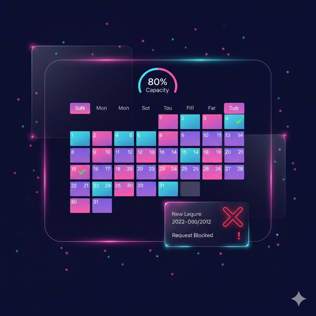 Zoho People: Reject an Application for Leave in Deluge based on Criteria