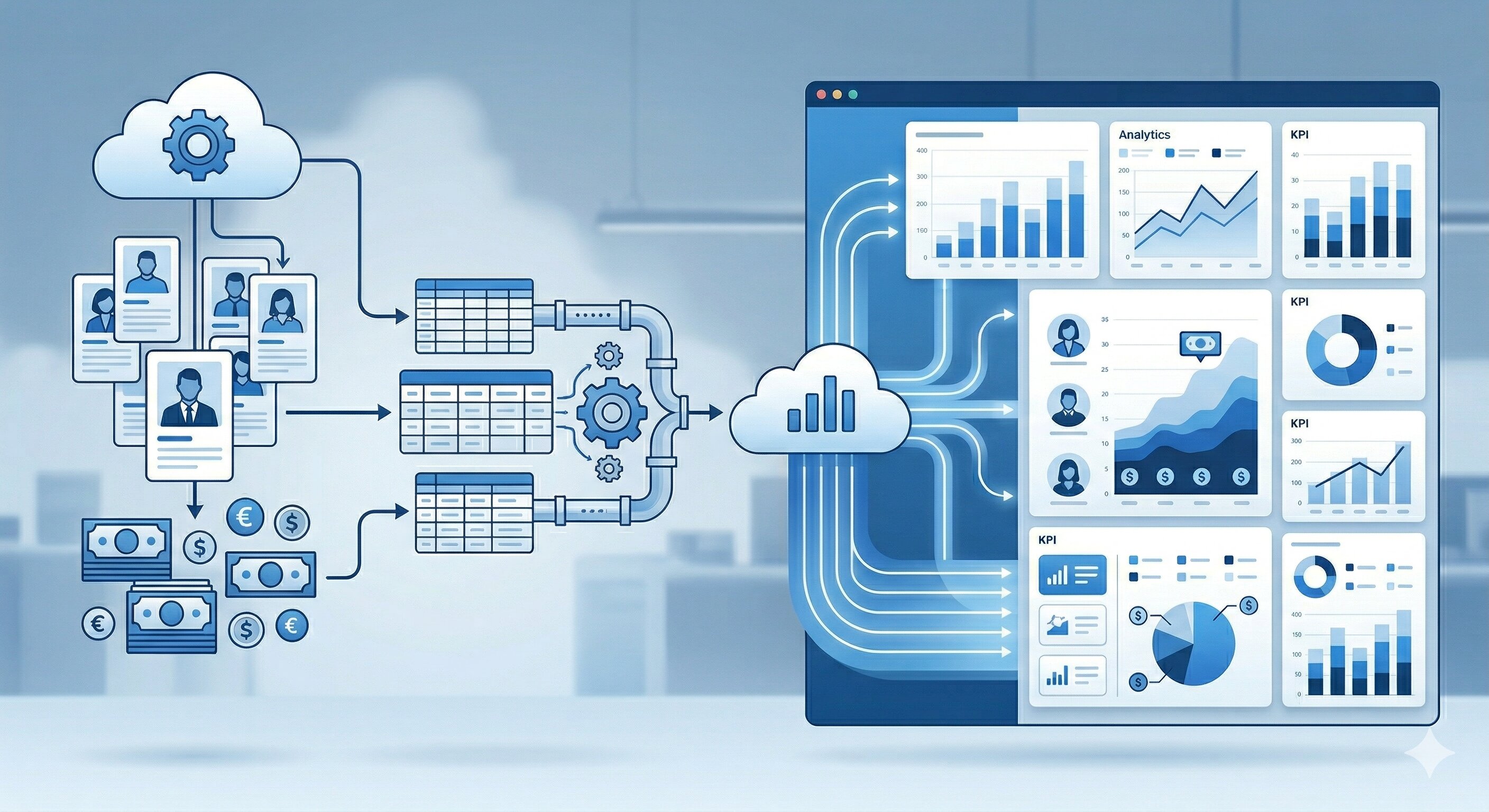 Zoho People and Zoho Analytics: Push all Employee Salary Data to Analytics